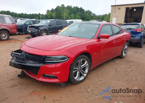 2016 Dodge Charger R/T из США, поврежденный, VIN 2C3CDXCT8GH133082